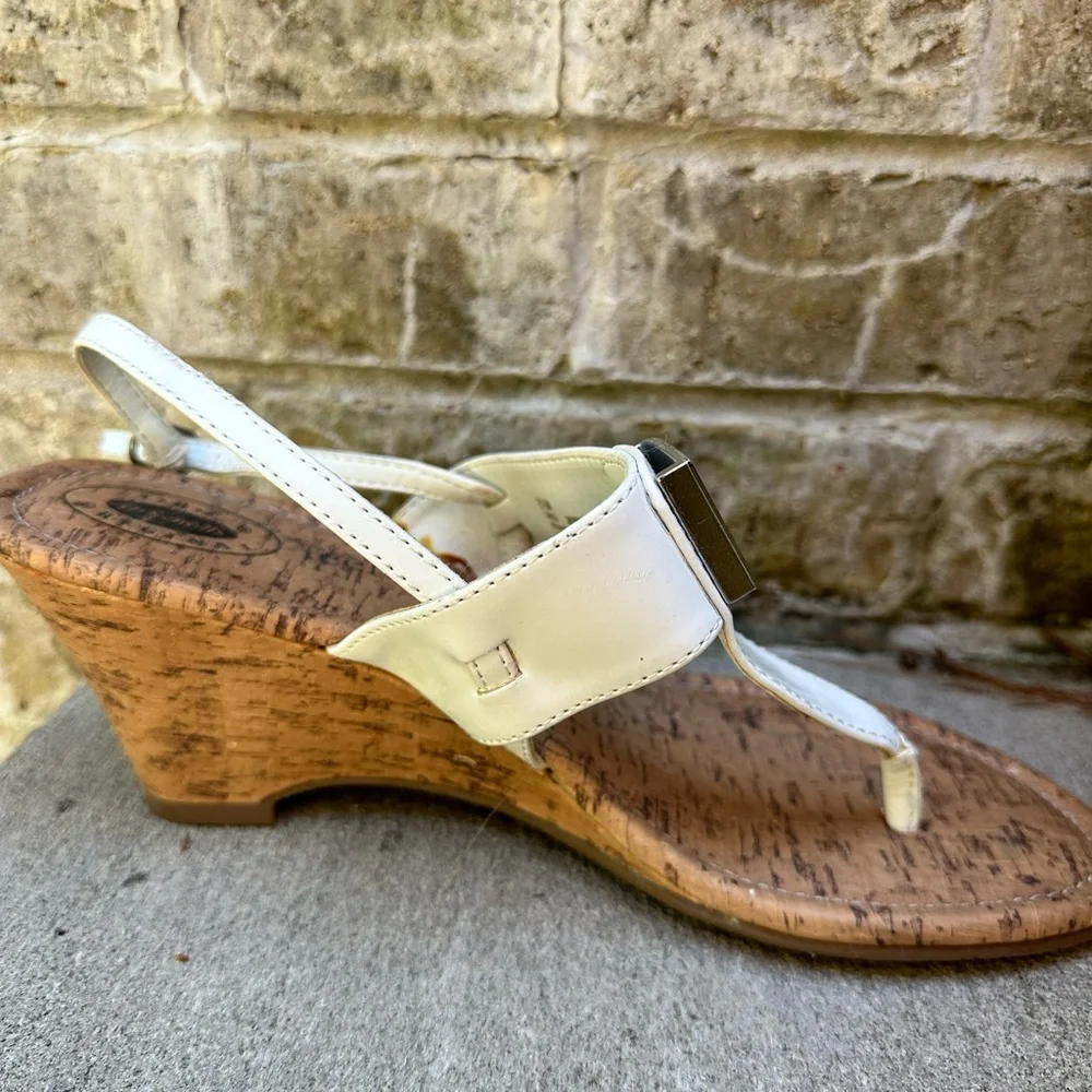 Dr Scholls White Wedges